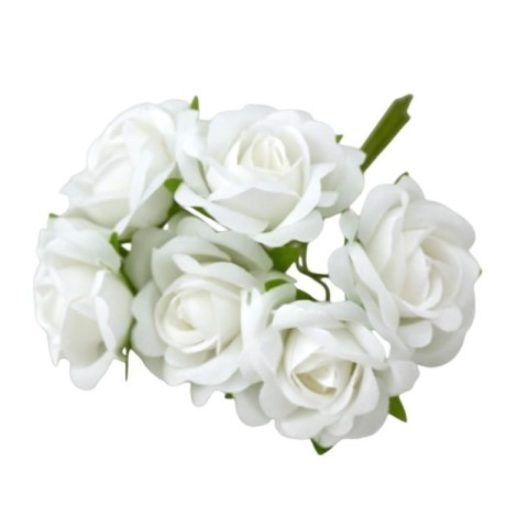 ROSA SFUMATA APERTA BIANCA D4